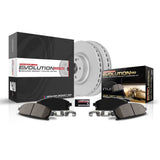 Power Stop 18-19 Honda Accord Rear Z17 Evolution Geomet Coated Brake Kit