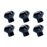 Rugged Ridge Billet Aluminum Dash Knob Set Black 76-86 Jeep CJ