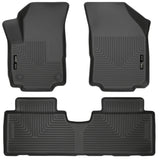 Husky Liners 18-23 Chevrolet Equinox Weatherbeater Black Front & 2nd Seat Floor Liners