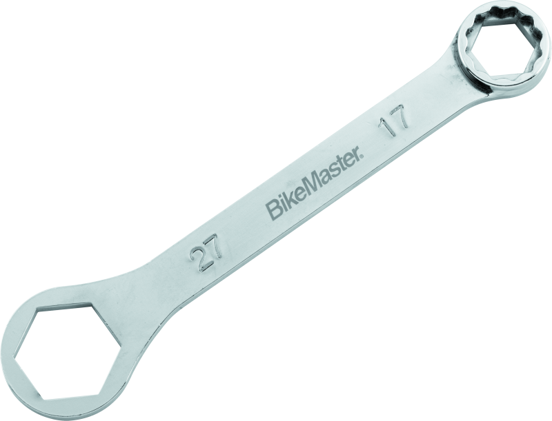 BikeMaster Rider Wrench - 27mm 6-pt x 17mm 12-pt