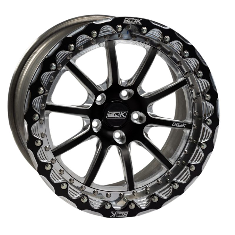 Belak 18x10 / 6.75in BS / 5x114.3 BP / High Pad / Series 4 Wheel - Single Beadlock