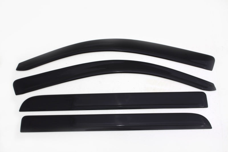 AVS 14-18 Chevy Silverado 1500 Crew Cab Ventvisor Low Profile Deflectors 4pc - Smoke