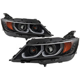 Spyder 14-19 Chevrolet Impala Proj Headlights Low Beam/High Beam H9 Inc - Black PRO-YD-CHIP14-LB-BK