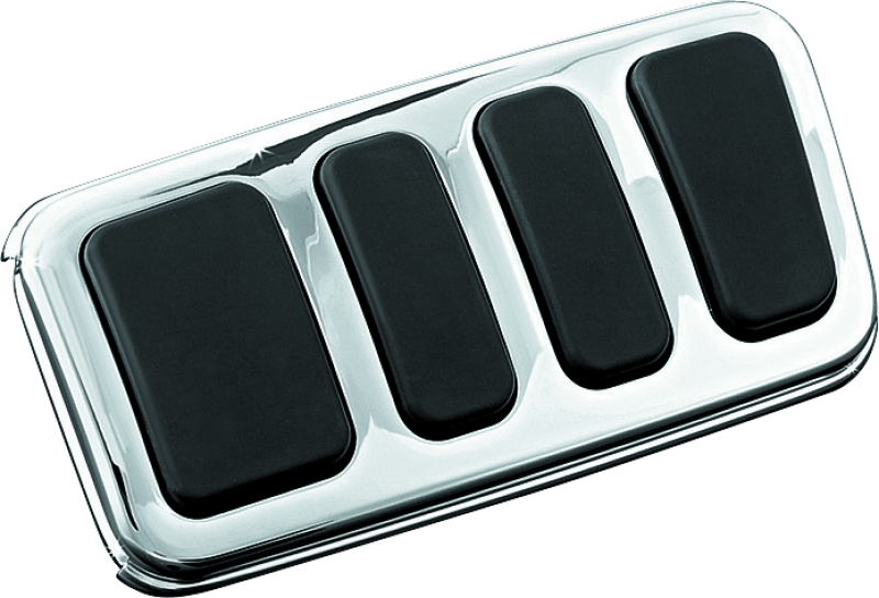 Kuryakyn ISO Brake Pedal Pad Longhorn Chrome