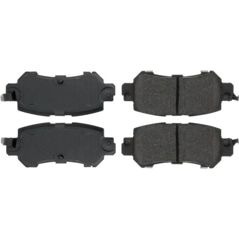 PosiQuiet 10 / 12-17 Nissan GT-R Premium Semi-Metallic Front Brake Pads