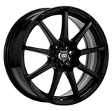 Enkei EDR9 16x7 4x100/108 38mm Offset 72.6 Bore Diameter Matte Black Wheel