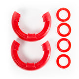 Rugged Ridge Red 7/8in D-Ring Isolator Kit