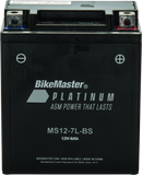 BikeMaster AGM Battery - MS12-7L-BS