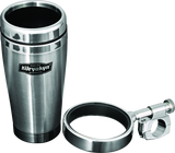 Kuryakyn Drink Holder With Stainless Steel Mug 1in Bar Clamp Chrome