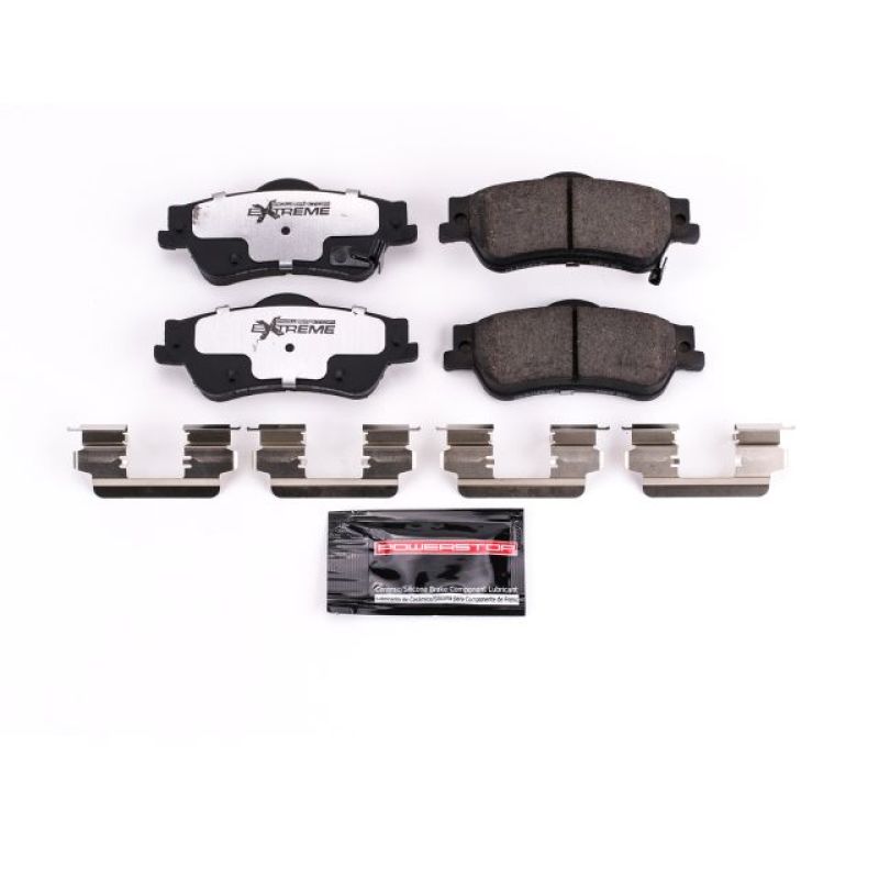 Power Stop 11-17 Chevrolet Caprice Rear Z26 Extreme Street Brake Pads w/Hardware