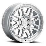 Method Raised MR804 20x9 / 6x5.5 BP / 0mm Offset / 106.25mm Bore - Machined - Clear Coat Wheel