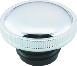 Bikers Choice 82-E96 Single & Right Chrome Vented Screw-In Gas Cap Replaces H-D 59634-81A 61102-83A