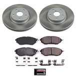 Power Stop 15-21 Subaru WRX Front Semi-Coated Rotor Kit