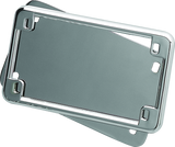 Kuryakyn License Frame & Backing Plate Set 4in X 7in Chrome