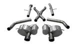 Corsa 2012-21 Jeep Grand Cherokee SRT 2.75in Dual Rear Xtreme Cat-Back Exhaust - Black PVD TipFinish