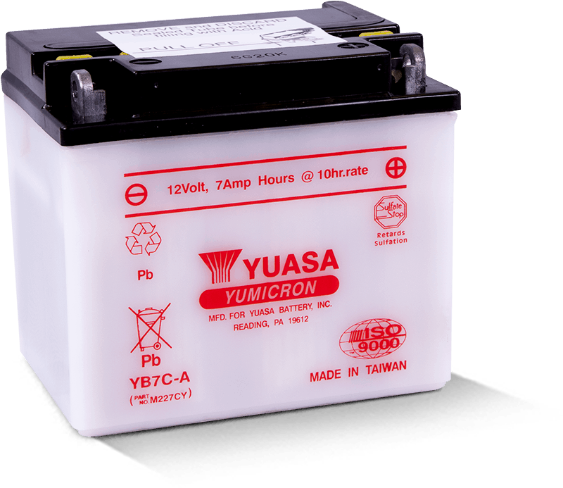 Yuasa YB7C-A Yumicron 12-Volt Battery