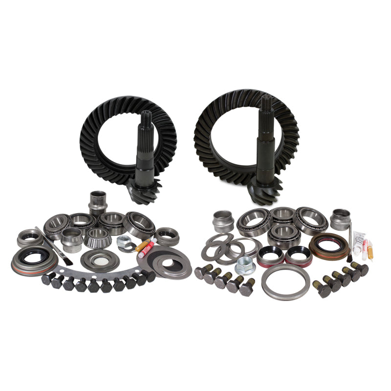 Yukon Gear & Install Kit Package Jeep XJ / YJ w/ Dana 30 Front & Model 35 Rear - 4.56in Ratio